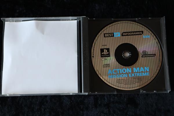 Grote foto action man playstation 1 ps1 no manual spelcomputers games overige playstation games