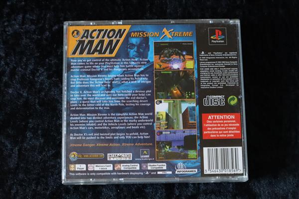 Grote foto action man playstation 1 ps1 no manual spelcomputers games overige playstation games