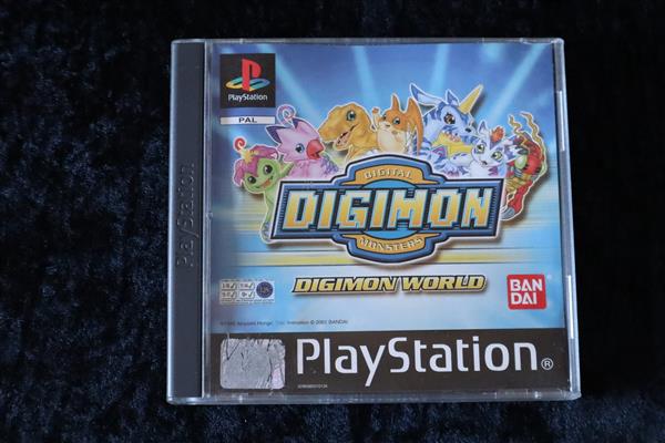 Grote foto digimon world playstation 1 ps1 no manual spelcomputers games overige playstation games