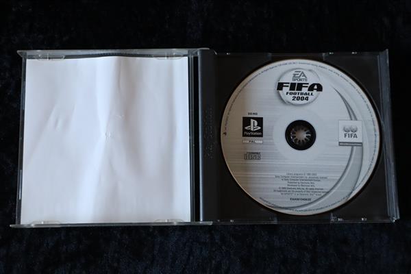 Grote foto fifa football 2004 playstation 1 ps1 no manual spelcomputers games overige playstation games