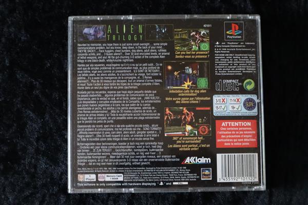 Grote foto alien trilogy playstation 1 ps1 spelcomputers games overige playstation games