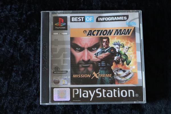 Grote foto action man playstation 1 ps1 no manual spelcomputers games overige playstation games