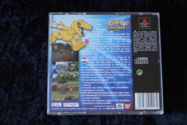 Grote foto digimon world playstation 1 ps1 no manual spelcomputers games overige playstation games