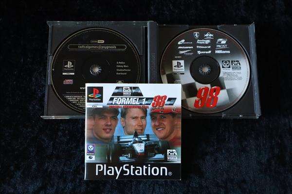 Grote foto formel 1 98 playstation 1 ps1 spelcomputers games overige playstation games