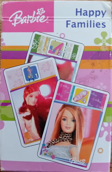 Grote foto barbie happy families verzamelen speelkaarten jokers en kwartetten