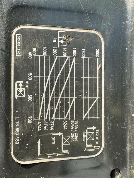 Grote foto vs 21565 elektrische stapelaar linde l16i initiele lift 3224mm doe het zelf en verbouw hefwerktuigen