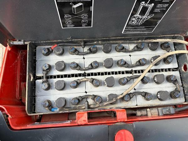 Grote foto vs 22930 elektrische stapelaar linde l16i initiele lift 3224mm doe het zelf en verbouw hefwerktuigen