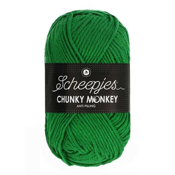 Grote foto scheepjes chunky monkey 100 gram 1826 shamrock verzamelen overige verzamelingen