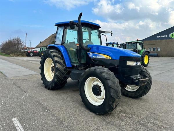 Grote foto new holland tm140 agrarisch tractoren