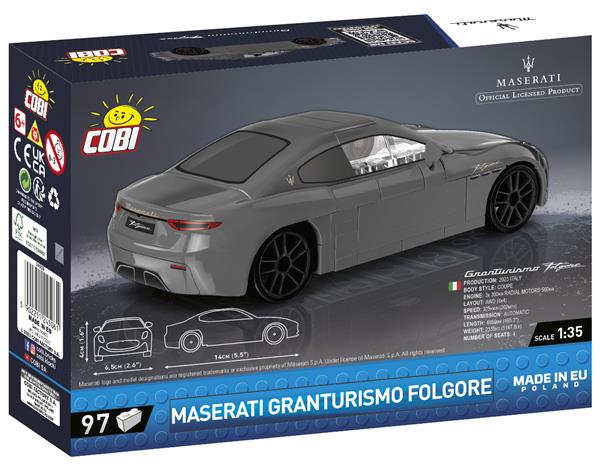 Grote foto cobi maserati 24506 granturismo folgore kinderen en baby overige