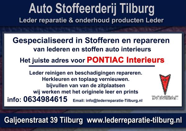 Grote foto pontiac leder reparatie en stoffeerderij tilburg auto diversen overige accessoires