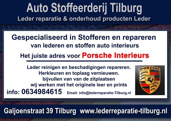 Grote foto porsche leder reparatie en stoffeerderij tilburg auto diversen overige accessoires