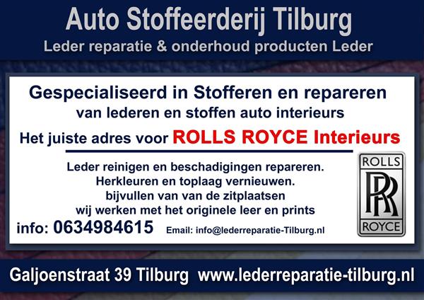 Grote foto rolls royce leder reparatie en stoffeerderij auto diversen overige accessoires