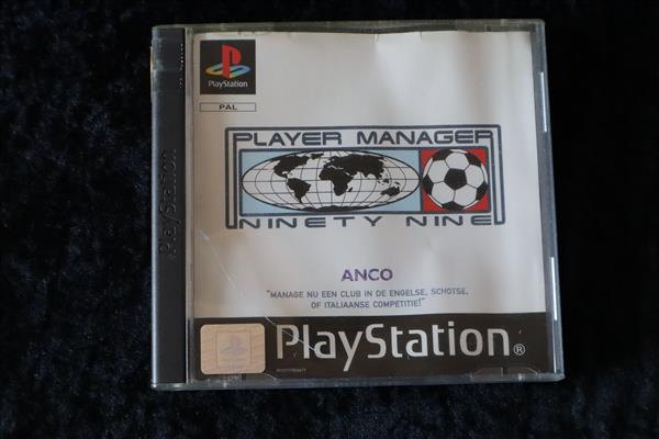 Grote foto player manager ninety nine playstation 1 ps1 no manual spelcomputers games overige playstation games