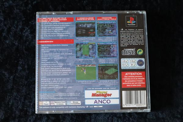 Grote foto player manager ninety nine playstation 1 ps1 no manual spelcomputers games overige playstation games