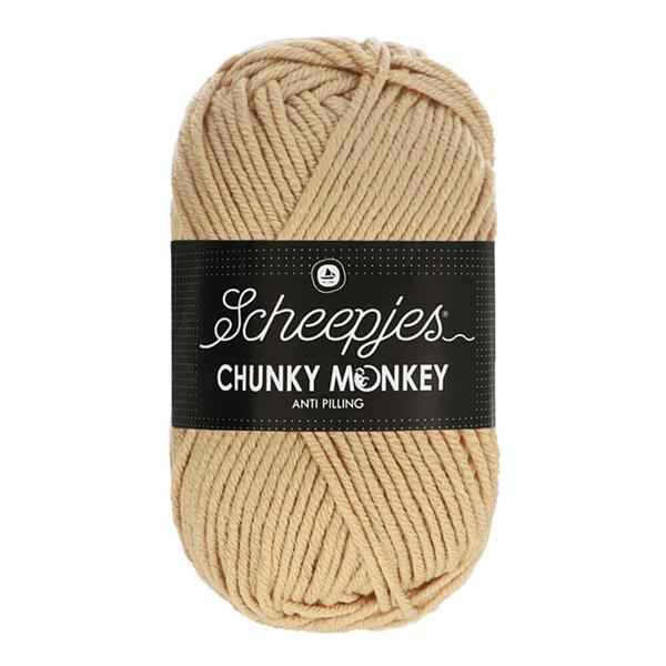 Grote foto scheepjes chunky monkey 100 gram 1710 camel verzamelen overige verzamelingen