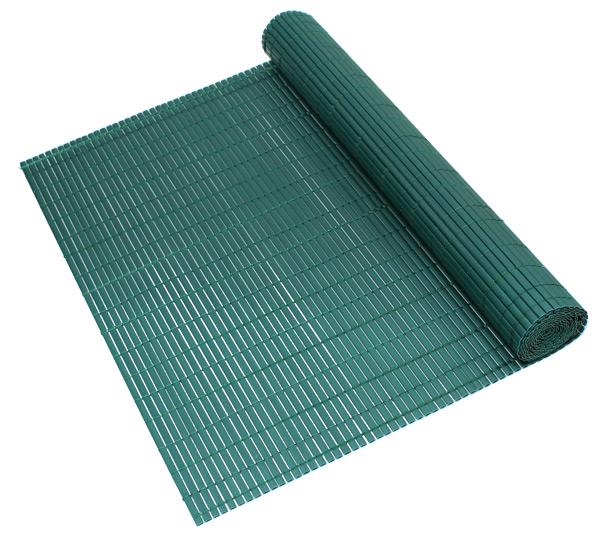 Grote foto flexibele tuinscherm balkonscherm pvc 1 5x3 m groen tuin en terras hekken en schuttingen