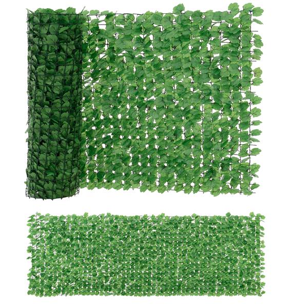 Grote foto gebladerte tuingaas schutting 3x1 5 m tuin en terras hekken en schuttingen