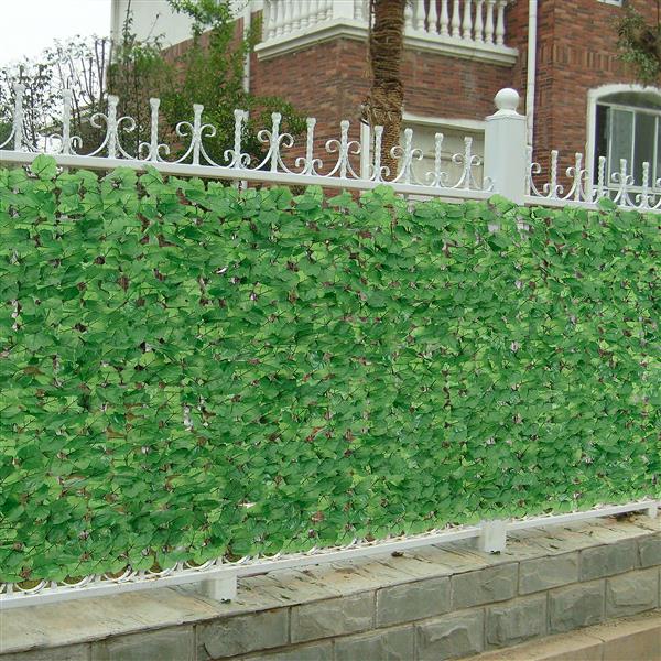 Grote foto gebladerte tuingaas schutting 3x1 5 m tuin en terras hekken en schuttingen