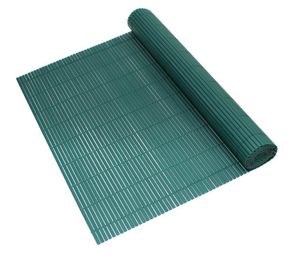 Grote foto flexibele tuinscherm balkonscherm pvc 0 9x3 m groen tuin en terras hekken en schuttingen