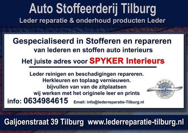 Grote foto spyker leder reparatie en stoffeerderij tilburg auto diversen overige accessoires