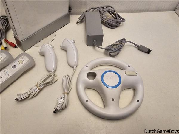 Grote foto nintendo wii white console 2 controllers hdmi spelcomputers games overige merken
