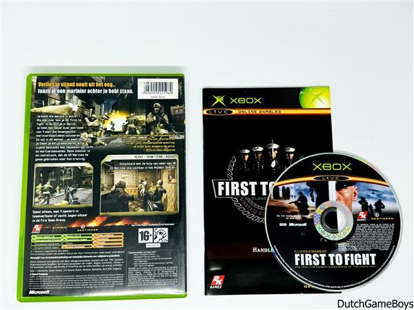 Grote foto xbox classic first to fight spelcomputers games overige xbox games