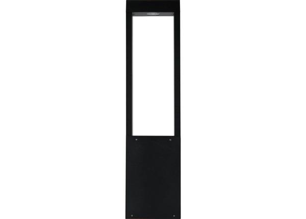 Grote foto moderne staande buitenlamp zwart 80 cm ip65 incl. led garleds trebol tuin en terras verlichting