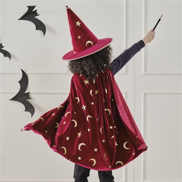 Grote foto halloween cape kind heks verzamelen overige verzamelingen