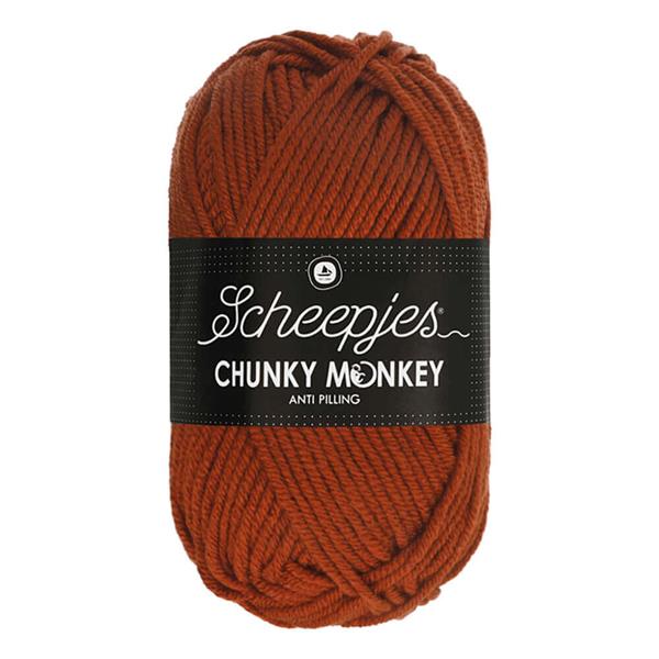 Grote foto scheepjes chunky monkey 100 gram 1029 rust verzamelen overige verzamelingen