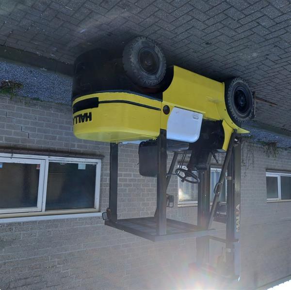 Grote foto halla hdf 25 diesel heftruck duplo 4 5 m agrarisch heftrucks