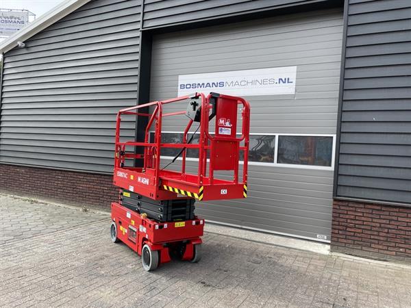 Grote foto magni es0807 ac schaarhoogwerker nieuw 165 lease doe het zelf en verbouw hoogwerkers