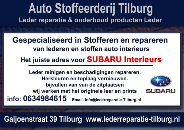 Grote foto subaru leder reparatie en stoffeerderij tilburg auto diversen overige accessoires