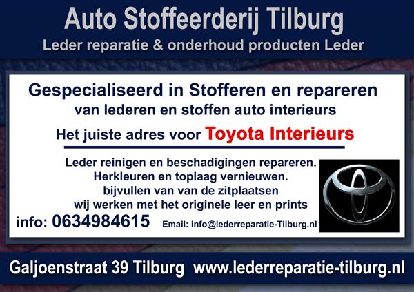 Grote foto toyota leder reparatie en stoffeerderij tilburg auto diversen overige accessoires