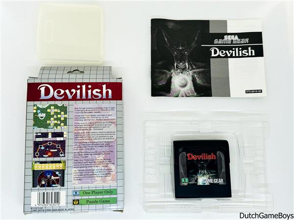 Grote foto sega game gear devilish 1 spelcomputers games overige nintendo games