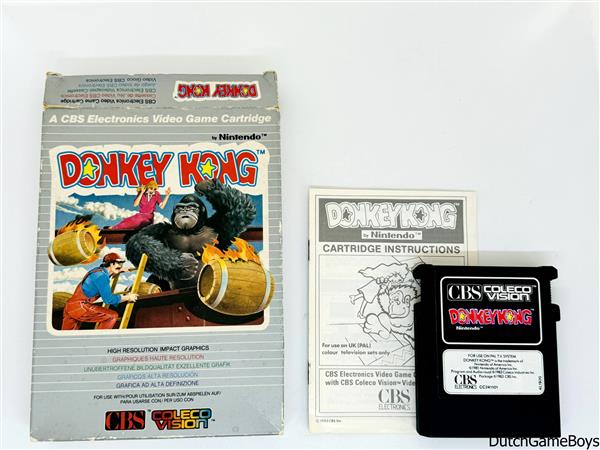 Grote foto colecovision donkey kong spelcomputers games overige merken
