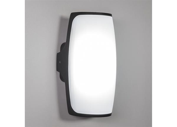 Grote foto moderne buitenwandlamp zwart incl. led garleds acreas huis en inrichting overige