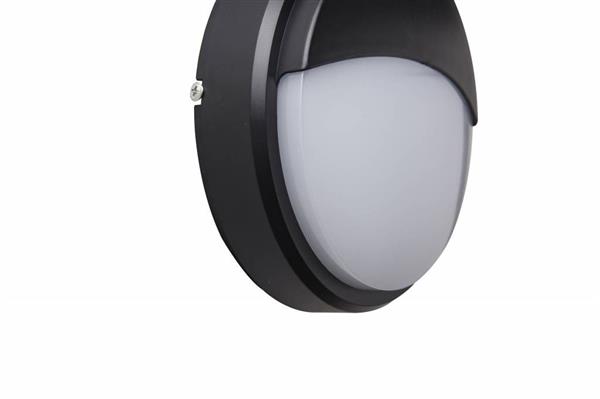 Grote foto moderne buitenwandlamp zwart ip65 incl. led garleds campo huis en inrichting overige