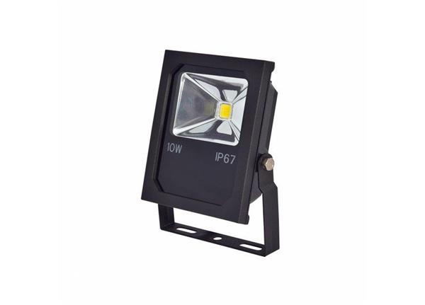 Grote foto led bouwlamp 10 watt 3000k warm wit ip67 crius tuin en terras verlichting