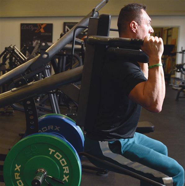 Grote foto toorx professional aktiv hack squat fwx 6200 sport en fitness fitness