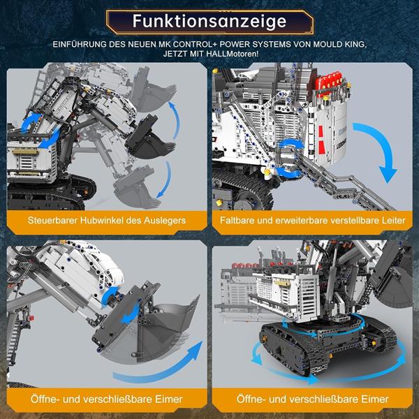 Grote foto mould king 17048 r9800 graafmachine kinderen en baby overige