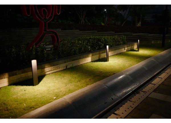 Grote foto moderne staande buitenlamp zwart 60 cm ip65 incl. led garleds babu tuin en terras verlichting