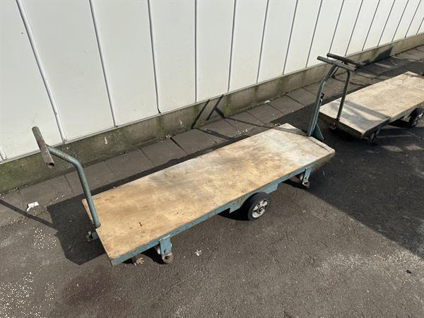 Grote foto berg 160 cm buisrailwagen 42 5 cm spoor agrarisch tuinbouw