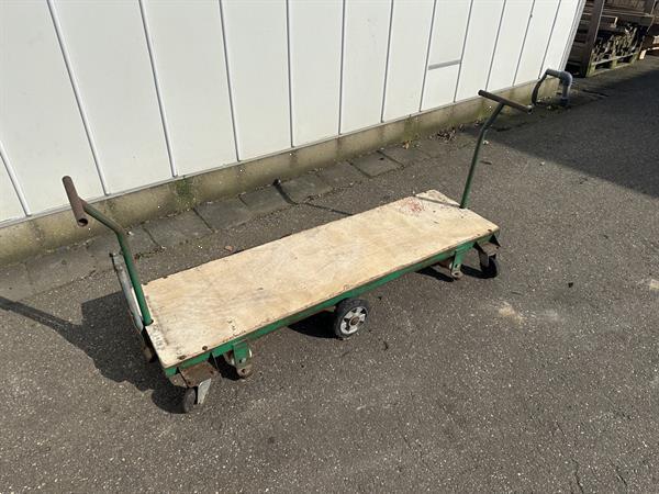 Grote foto berg 160 cm buisrailwagen 42 5 cm spoor agrarisch tuinbouw