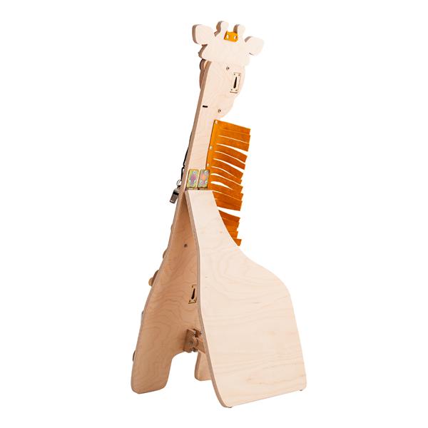 Grote foto sensorisch bord giraffe wandboard hangend kinderen en baby overige