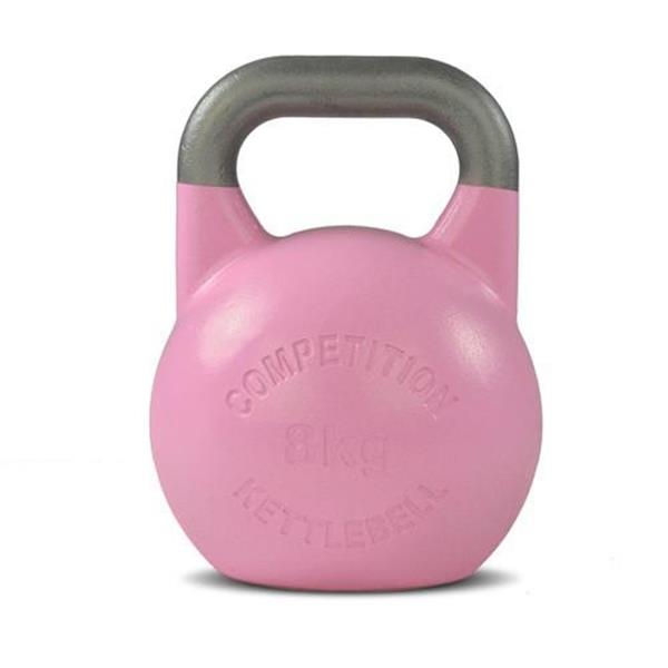 Grote foto body solid competition kettlebells kbco 8 48 kg 44 kg zilver sport en fitness fitness