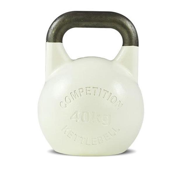 Grote foto body solid competition kettlebells kbco 8 48 kg 44 kg zilver sport en fitness fitness