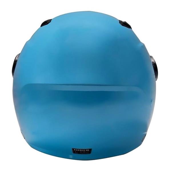 Grote foto bhr 838 kids blauw kinderhelm motoren overige accessoires