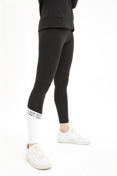 Grote foto dara jogging legging 21357 black kleding dames broeken en pantalons