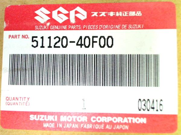 Grote foto suzuki gsx r 1000 2001 2002 k1 k2 43q8 voorvork binnenpoot 51120 40f00 motoren overige accessoires